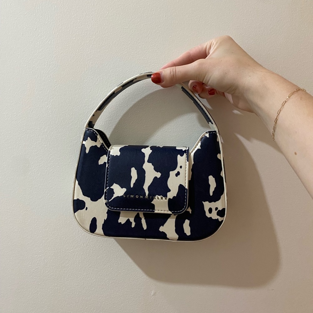 Simon Miller Retro Mini Bag Cowprint